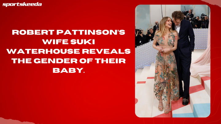 Robert Pattinson’s wife Suki Waterhouse reveals the gender of their baby.