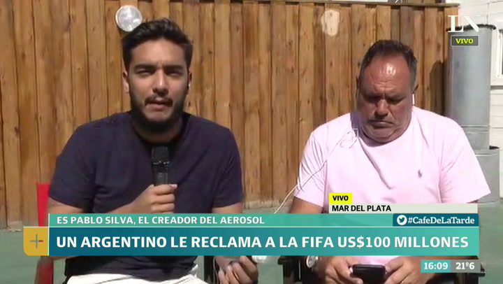 Pablo Silva, creador del aerosol 9.15: 'Le solucionamos el fair play a la FIFA'