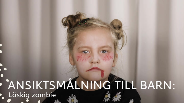 Se också: Så gör du en läskig zombie-ansiktsmålning