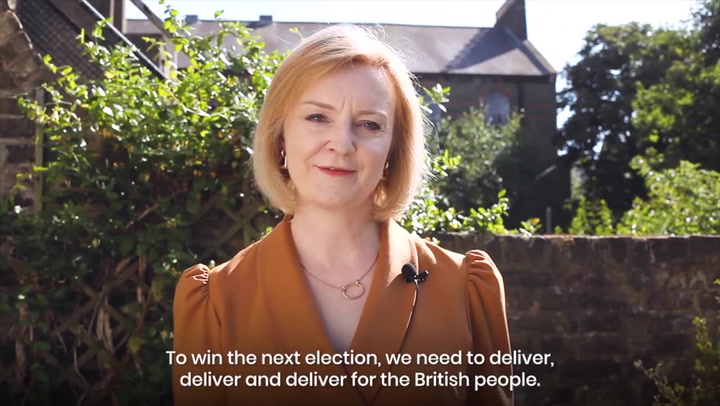 Liz Truss releases Tory leadership campaign video