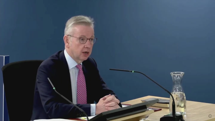 Covid inquiry: Michael Gove apologises for Government mistakes during pandemic