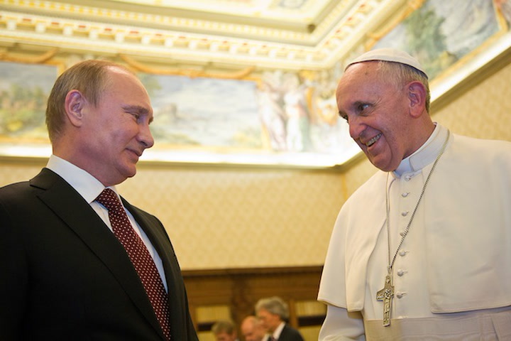 spænding Helt vildt koloni Vladimir Putin and Pope Francis to Meet Wednesday | Time