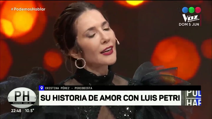Cristina Pérez se tatuó una 'L' por su novio Luis Petri