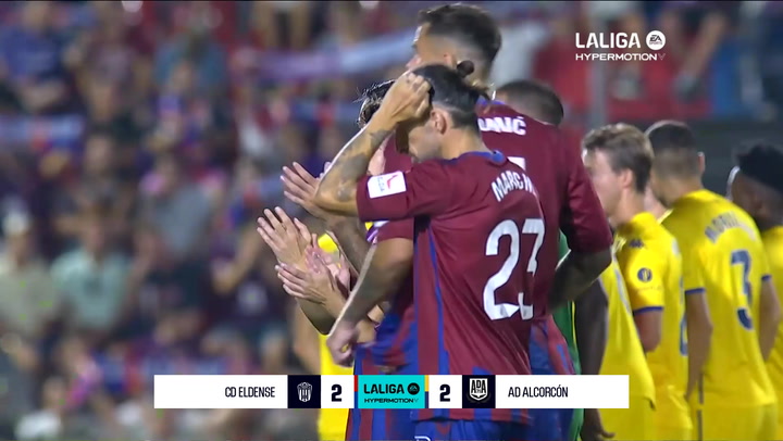LaLiga Hypermotion (J5): resumen y goles del Eldense 2-2 Alcorcón