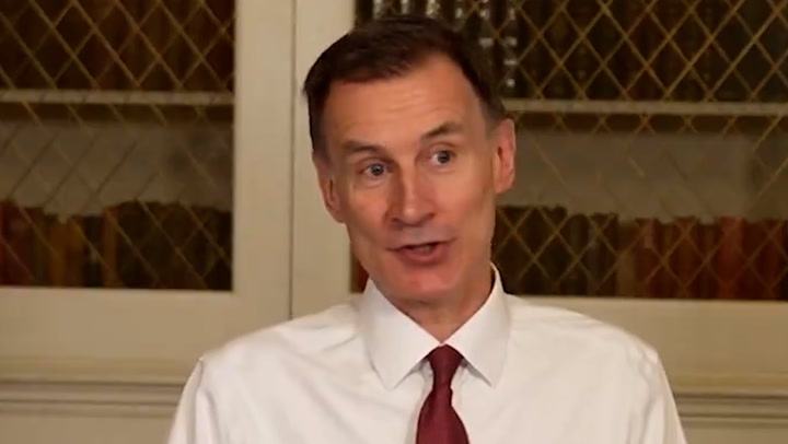 Jeremy Hunt says 'great budgets can change history' in new video
