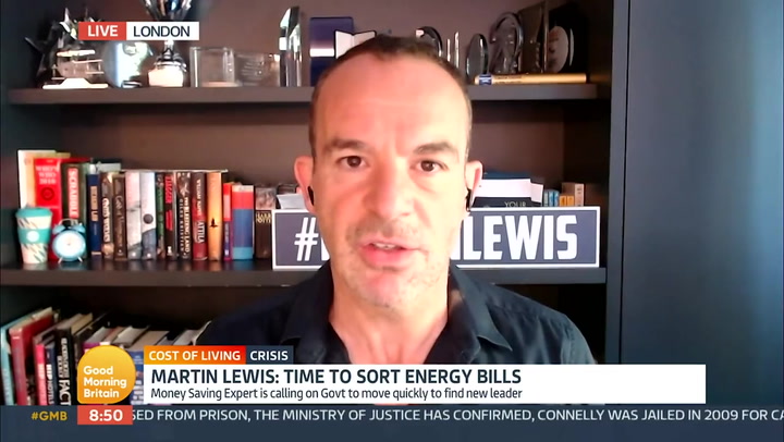 Money Expert Martin Lewis warns of 'cataclysmic' energy crisis for this winter