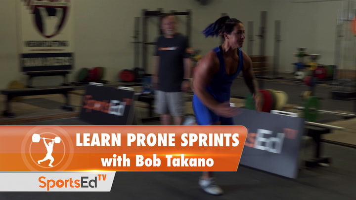 Learn Prone Sprints With Bob Takano