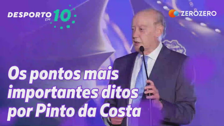 22 de novembro | O que se retira da entrevista de Pinto da Costa