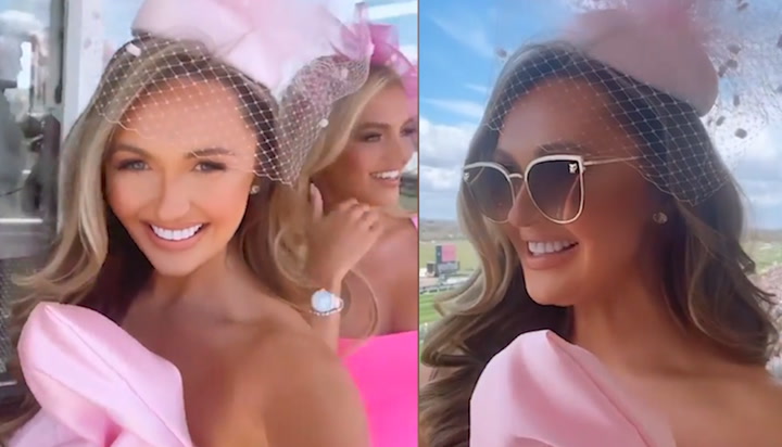 Helen Flanagan and Charlotte Dawson lead the way at Aintree for Ladies Day