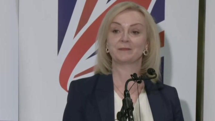 Liz Truss says 'we need more GB News' during Tory Party conference speech