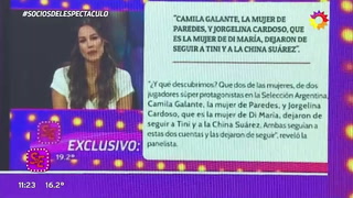Luli Fernández y su descargo tras el fuerte enojo de la mujer de Di María.