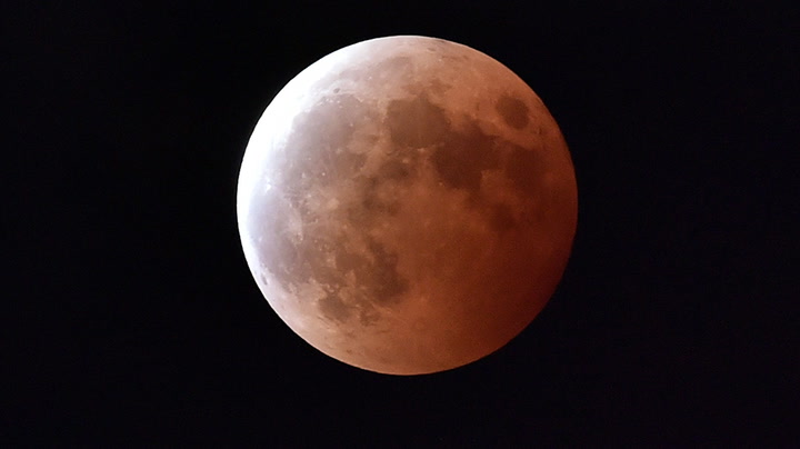 Watch live as the longest partial lunar eclipse of the century seen from Tokyo