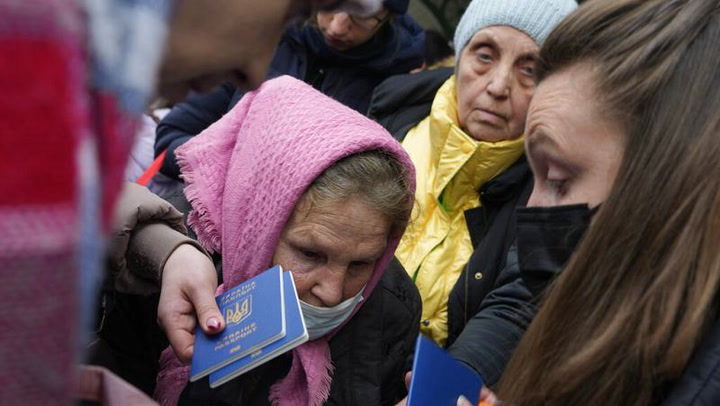 Más de un millón de personas han huido de la guerra en Ucrania