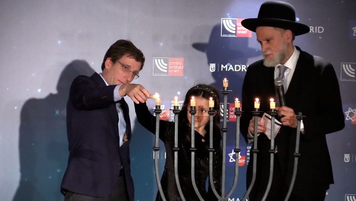 Hanukkah celebrations in Spain moved indoors after security concerns