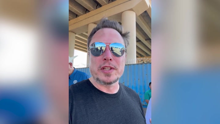 Elon Musk livestreams Texas border crossing on X 'to see what's really going on'