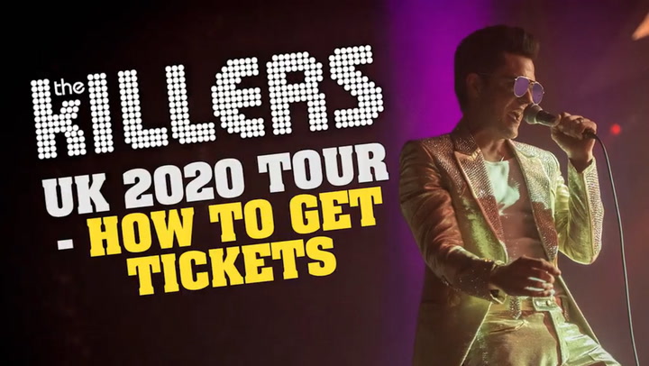 killers tour dates uk