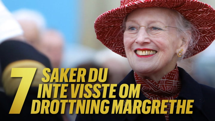 7 saker du inte visste om drottning Margrethe