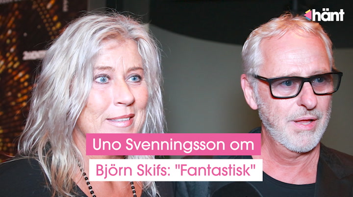 Uno Svenningssons ord om Björn Skifs: "Fantastisk"