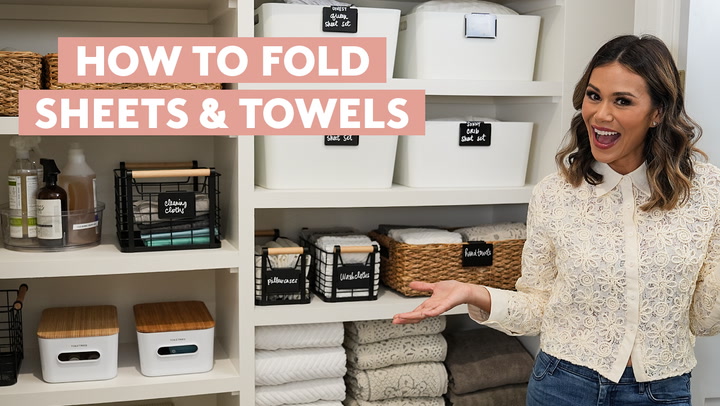 The Keys to an Organized Linen Closet - The Scout Guide