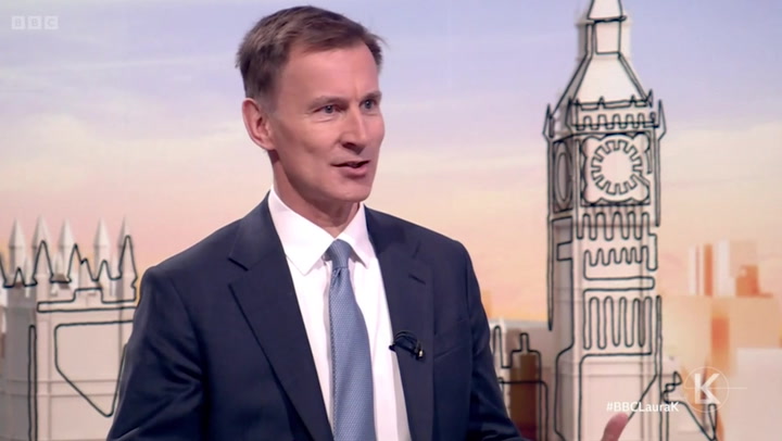 There’s too much negativity about the British economy, says Jeremy Hunt