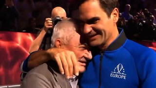 El primer día de la era “después de Federer”: el video íntimo con sus hijos