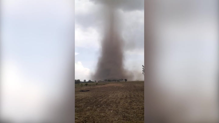 Tornado rips through rural area in Philippines