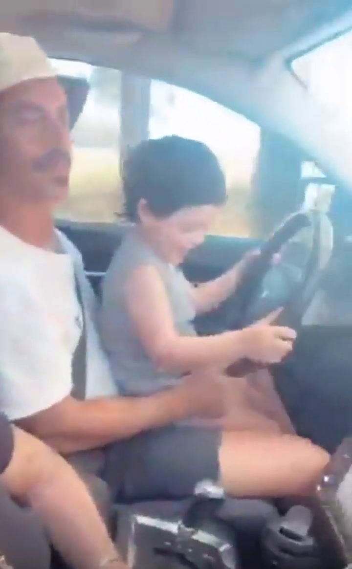 El video del hijo de Juana Repetto al volante que desató la polémica - Fuente: Instagram