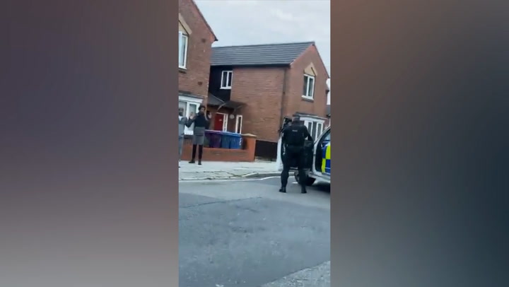Two young Black men held at gun-point by police in Liverpool