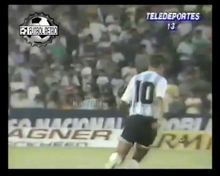 Argentina 2 Hungria 0 Amistoso 1991 - Fuente: YouTube