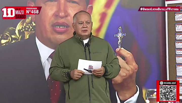 Diosdado Cabello apuntó contra Milei