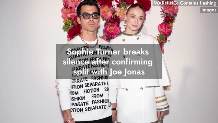 Sophie Turner flashes huge diamond ring as she and Joe Jonas