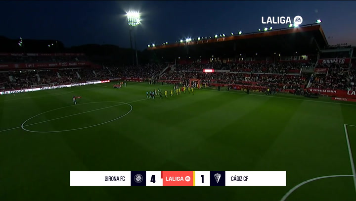 Girona 4-1 Cdiz: resumen y mejores jugadas| LaLiga EA Sports (J32)
