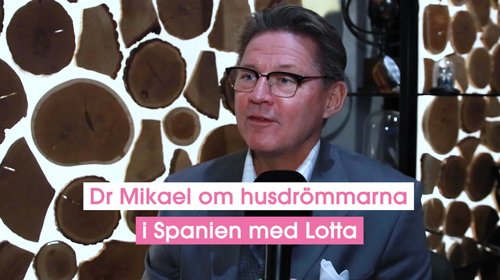 Mikael Sandström om husjakten i Spanien med kärleken Lotta Engberg