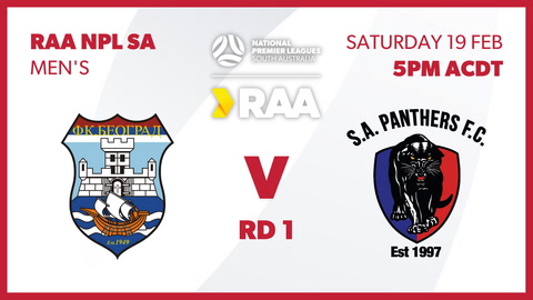 Round 1 Replay FK Beograd vs South Adelaide Panthers - NPL SA