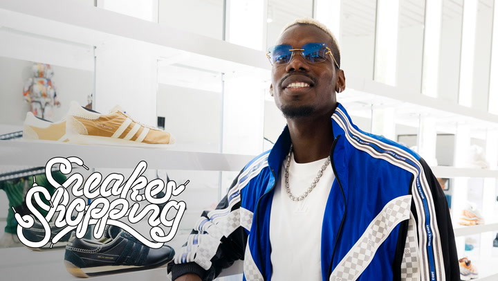 Global football superstar Paul Pogba goes Sneaker Shopping with Complex's Joe La Puma at KITH in Miami and talks about his most valuable sneakers getting stolen, customizing his Yeezys, collaborating with Pharrell and his favorite soccer boots.