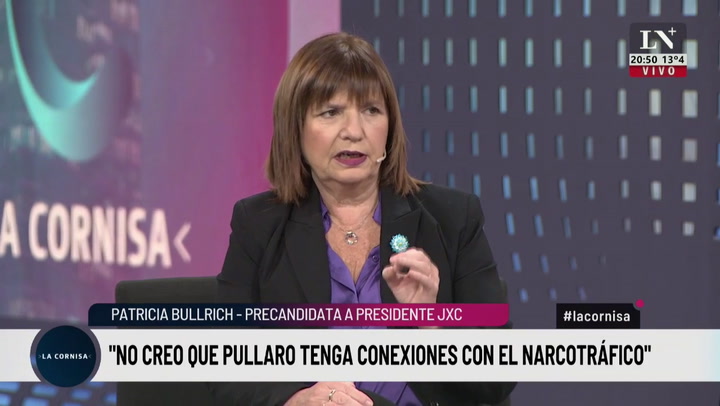 Patricia Bullrich en La Cornisa: 'Larreta y Morales son amigos de Massa'