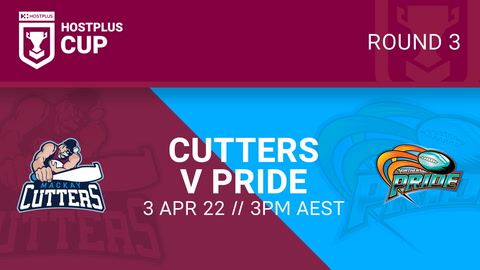 3 April - HPC Round 3 - Mackay Cutters v Northern Pride