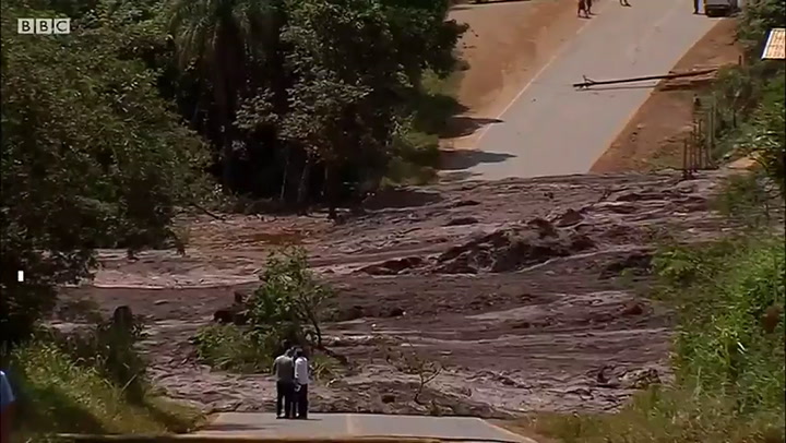 Colapso de la presa Brumadinho en Brasil - Fuente: BBC