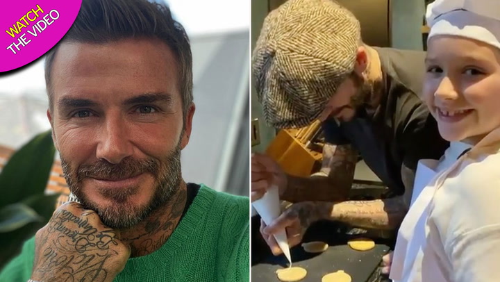 David Beckham's Son Cruz Auctions His Used Vuitton X Supreme