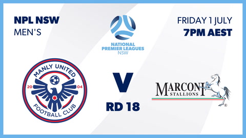 Manly United FC First Grade v Marconi Stallions FC First Grade