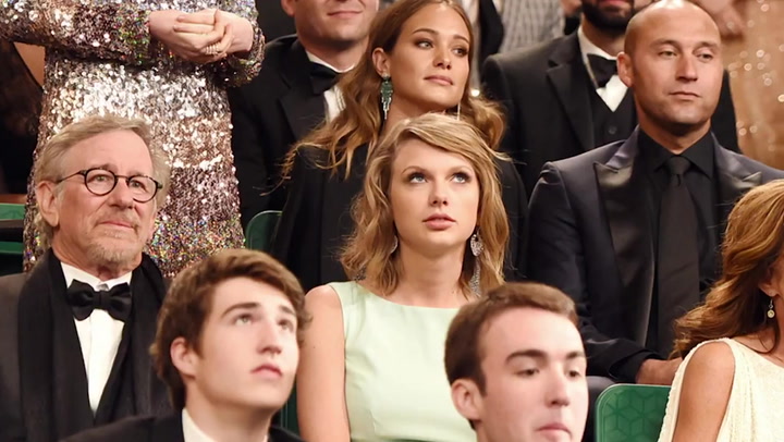 Dakota Johnson calls Taylor Swift America's 'most powerful person' during SNL monologue