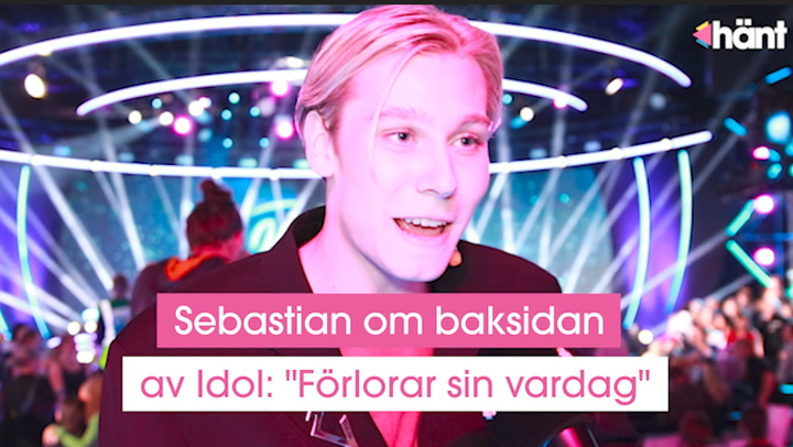 Sebastian om baksidan av Idol: "Ta en break"