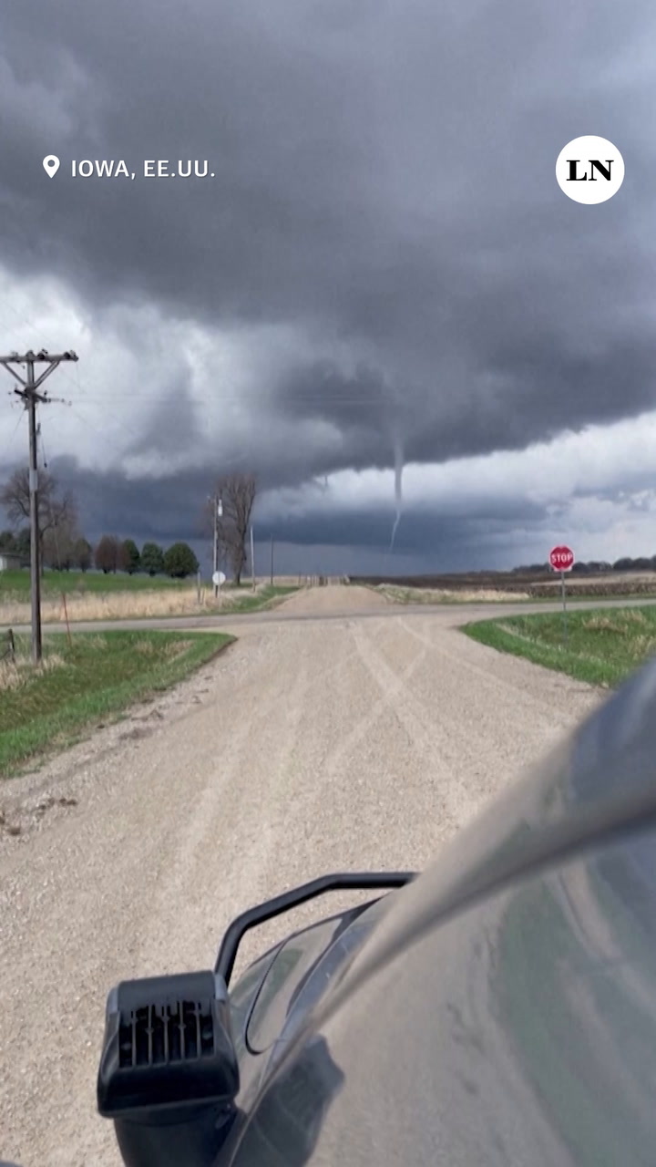 Estados Unidos: un tornado azotó el estado de Iowa