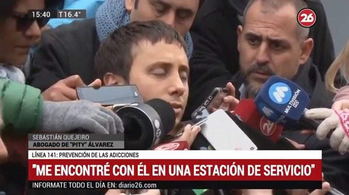 Abogado de Pity Álvarez: 'El arma no era de él' - Fuente: Canal 26