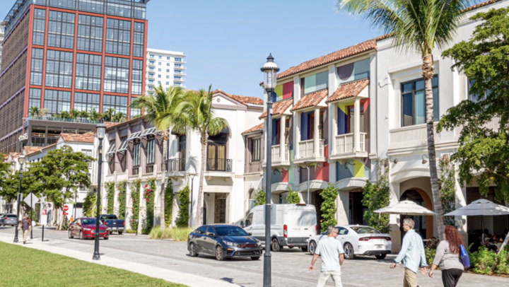 Downtown West Palm Beach Walk in June 2022 