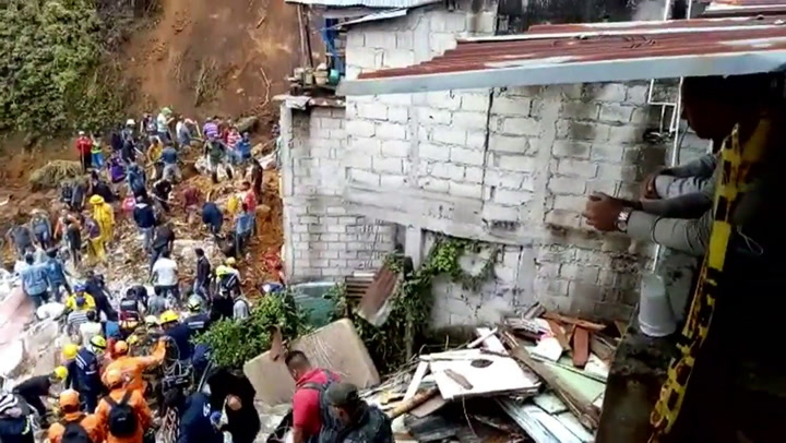 Más de una decena de muertos en Colombia por derrumbe - Fuente: AFP