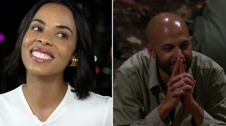 Rochelle Humes reveals Marvin's secret signal to his family on I'm A Celeb