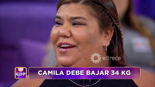 La presentación de Camila, la hermana de Thiago de GH, en "Cuestión de peso"