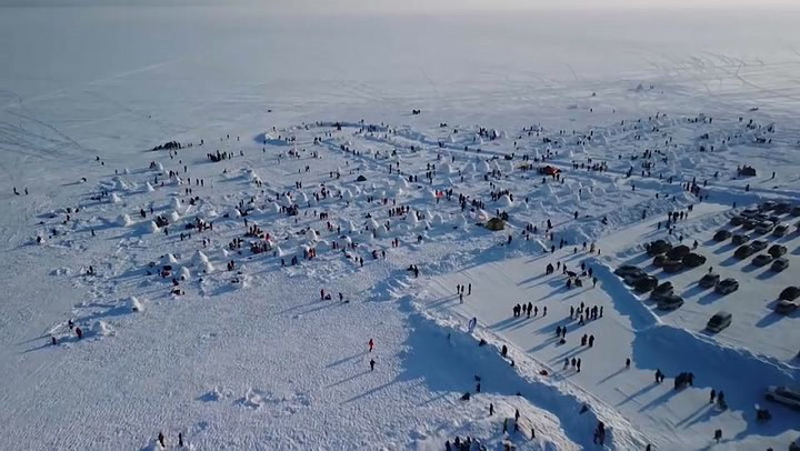Así se celebra el festival del iglú en el Ártico 