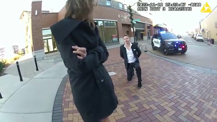 Traffic stop turns into surprise proposal for shocked girlfriend.mp4
